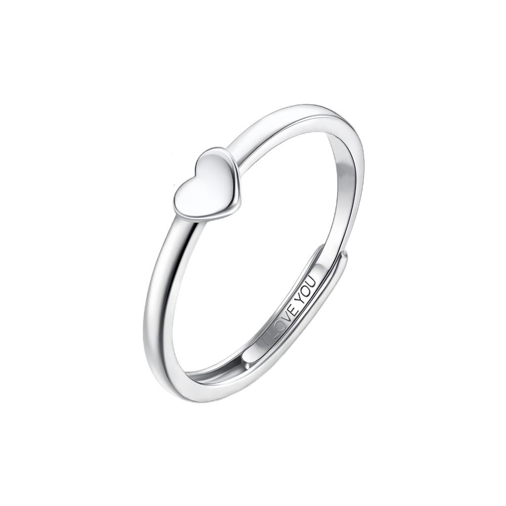 European & American Luxury Heart-Shaped Couple Rings – Romantic Valentine's Day Gift for Her