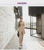 2025 Autumn New Korean Women's Long Blazer & Slim Trousers Set