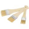 3Pcs Paint Brush Long Rod Widen Board Bristles Acrylic Oil Painting Coloring Pen Supplies