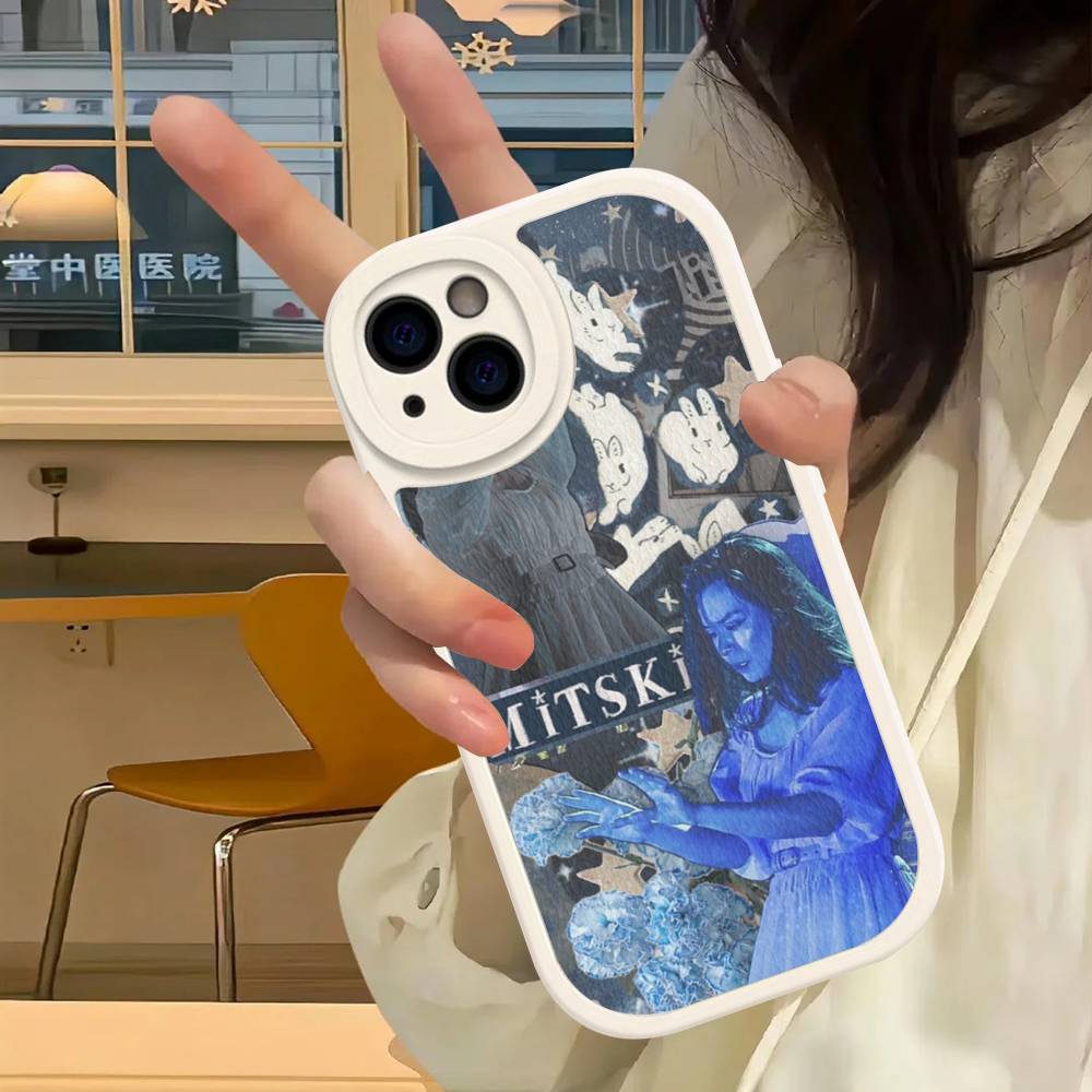 Popular Singer M-Mitski Phone Cover For IPhone 11 12 13 14 15 16 Pro Max Mini Plus Soft Leather Case