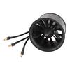 QXMotor 50mm EDF 12 Blades Ducted Fan with QF26115000KV 34S Brushless Motor for RC Airplane(CCW )