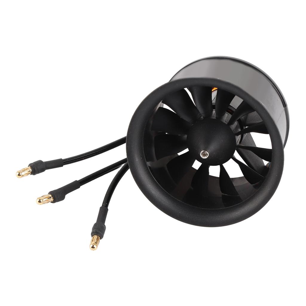 QXMotor 50mm EDF 12 Blades Ducted Fan with QF26115000KV 34S Brushless Motor for RC Airplane(CCW )