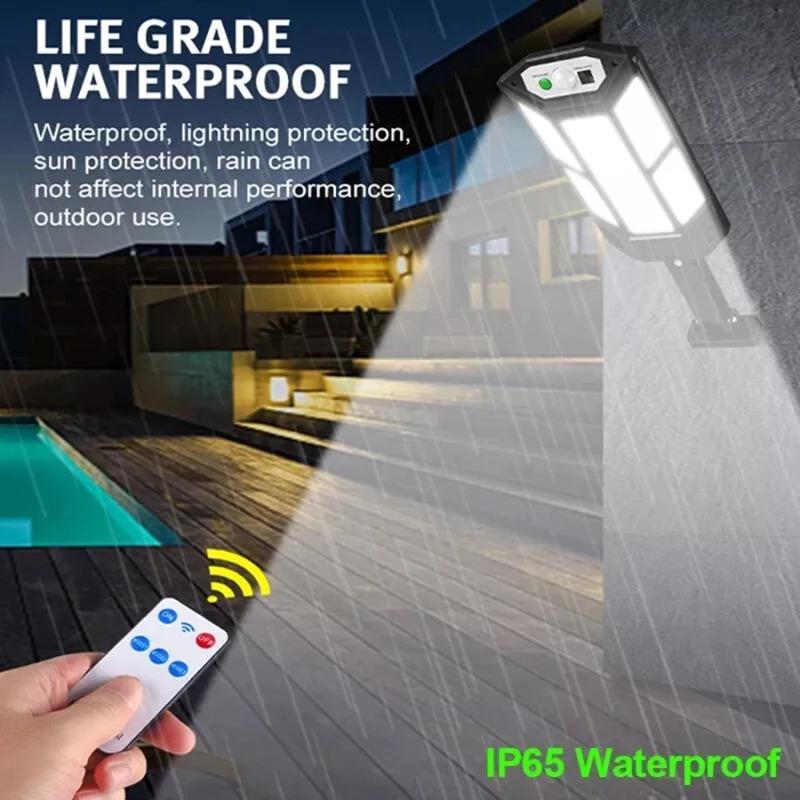 9900LM Solar LED Lights Outdoor Solar Lights Of Motion Sensor 3 Modes Waterproof IP65 Solar Garden Light Street Yard Lantern