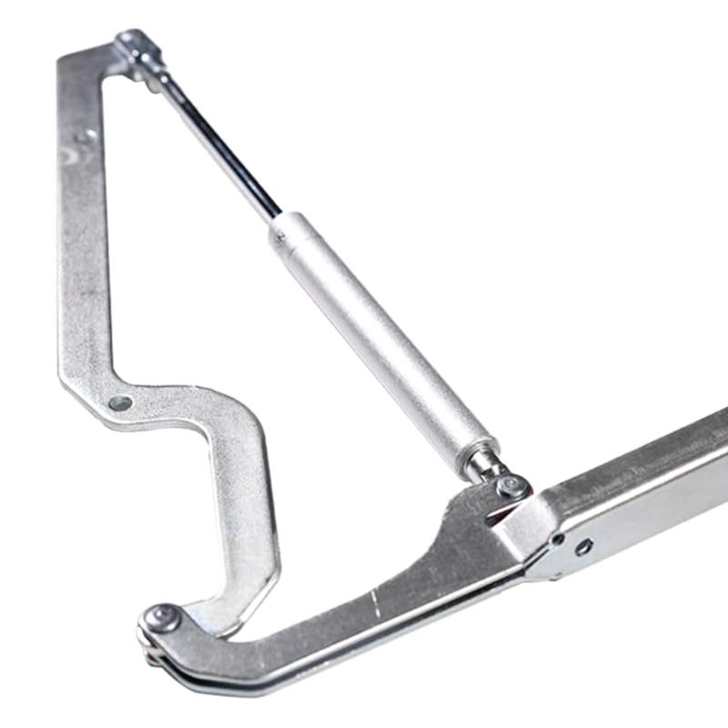 Universal Hydraulic Deck Box Hinge Replacement Part For Heavy Storage Lid Slow Closing Finger Safety Protective System