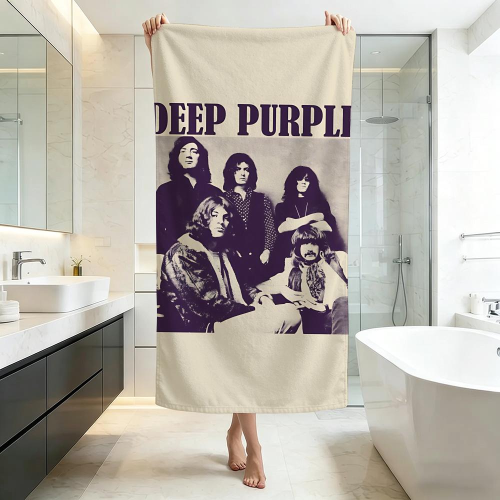 Psychedelic D-Deep PurpleS Towel Five-Star Hotel Quality Eco-Friendly Ultra Soft Thick Towels & Beach Towels