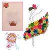 8Pcs 16 Pattern DIY Release Drawing Locating Paper Quilling Tool Craft Decoration Set