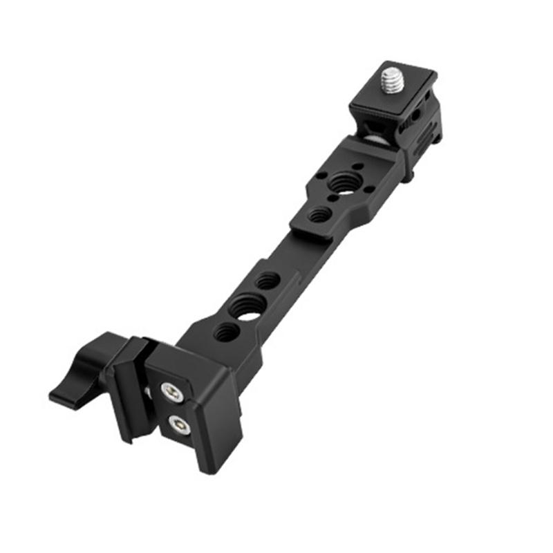 Handheld Gimbal Accessory Mount For Camera Cold Shoe Slots For Microphone, LED Video Light Extension Bracket Aluminum