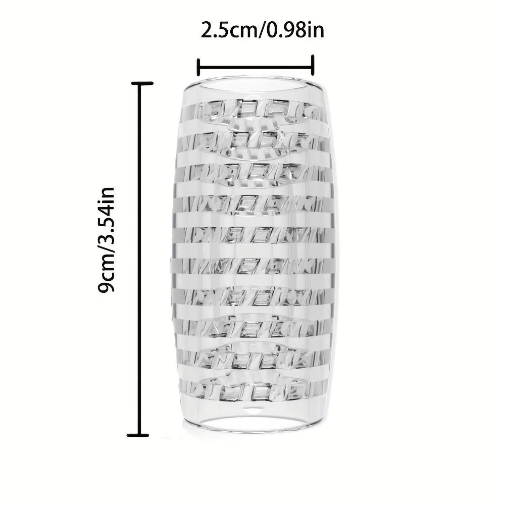 Transparent Male Masturbattion Cup Endurance Exercise Sucking Penis Sleeve Cock Training Glans Stimulator Adult Sex Toys for Men