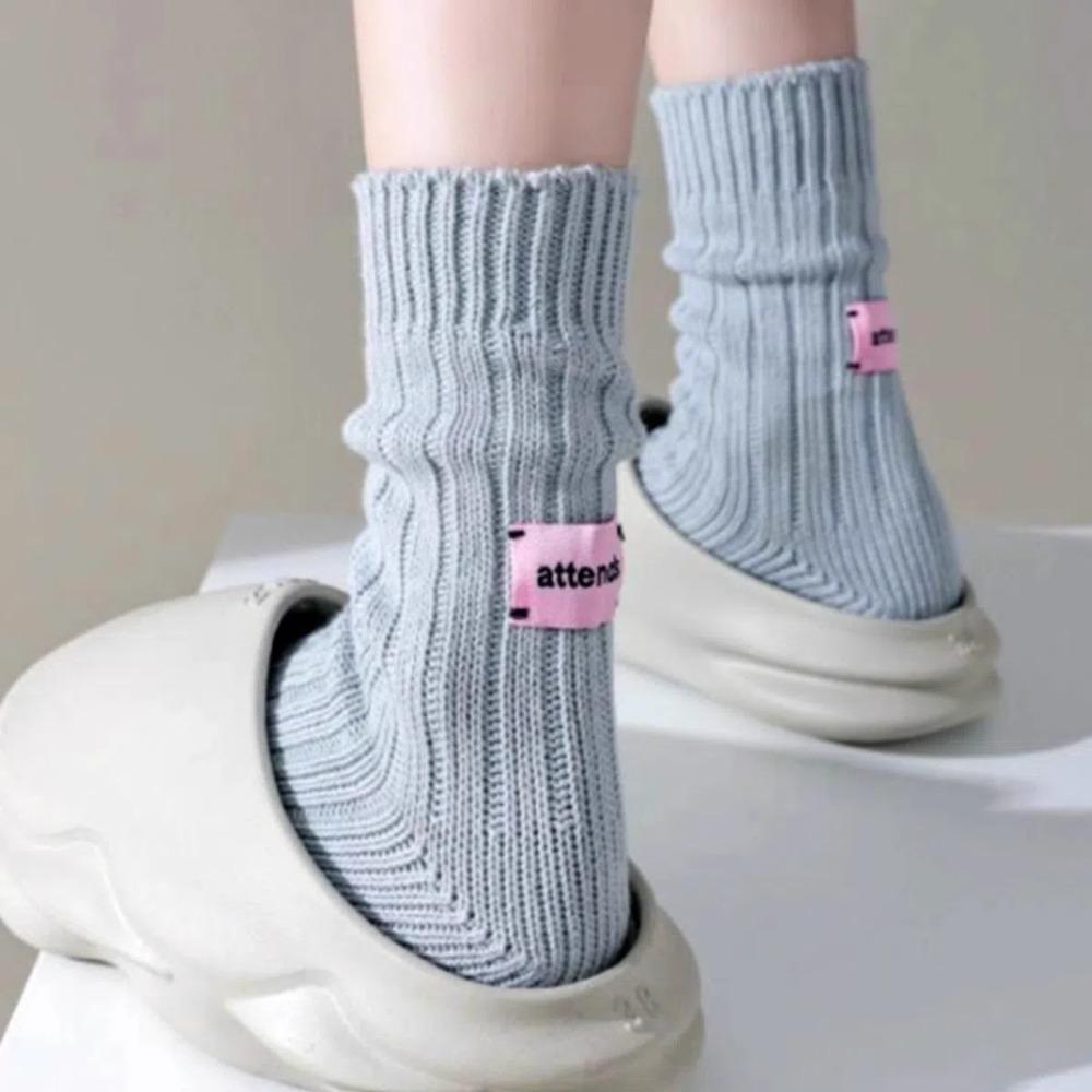 Dicke Faden Mittellange Socken Halten Warm Gestapelte Socken Koreanische Winter Warme Socken Herbst