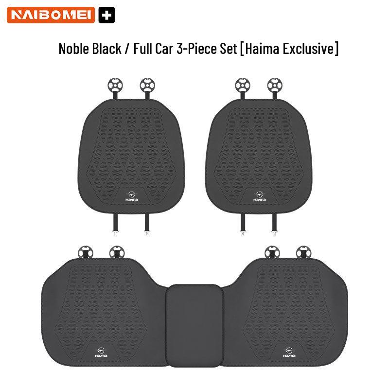 Leather Seat Covers for Haima Aishang 6, P8, S7, XE1, E5 Familia - Front and Rear Cushions