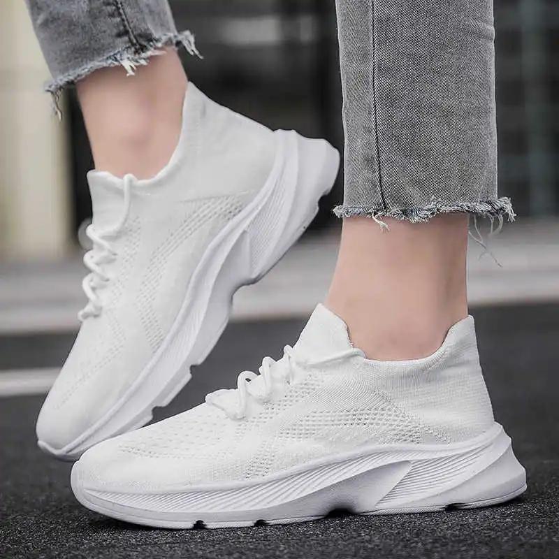 Fashion Round Foot Massive White Sports Shoes Vulcanize White Womens Sneakers Welcome Deal Novelty Festival Cute Shooes Tines