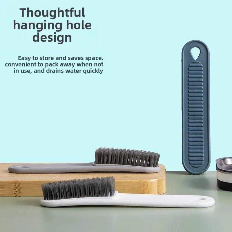 Shoe Cleaning Brush, Household Small Plate Brush, Laundry Brush, Soft Bristle, Dormitory Student Portable Brush, Cleaning Set, Brush Head
