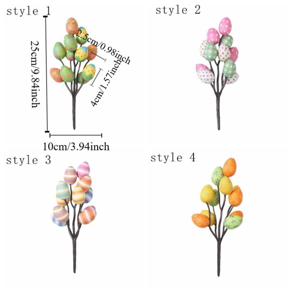 Lightweight Artificial Flower Arrangements Simulated Floral Stems  Easter Desktop Decoration