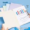 Sky Blue A4 File Folder Notebook TS-10001 with Clipboard Clip