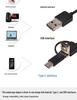 Three-in-One Type-C/MicroUSB Endoscope for Android Phones, 5.5mm, 1m/2m Industrial Scope