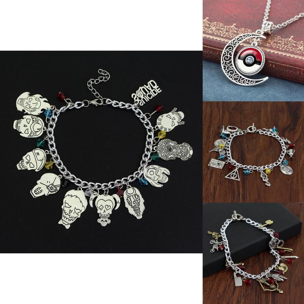 Suicide Squad Walking Dead Supernatural Doctor Who Jewelry Bracelet With Electroplated Alloy For Fans And Giftgiving