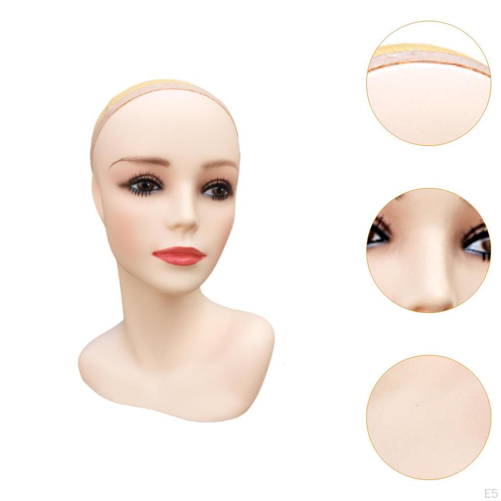 Display Model Mannequin Head with Shoulder for Jewelry And Scarves