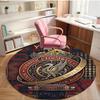 Liverpool Football Club Print Round Rug, Washable Floor Carpet, For Entryway Dorm Laundry Room Office Study, Home Decor Birthday Christmas Gift