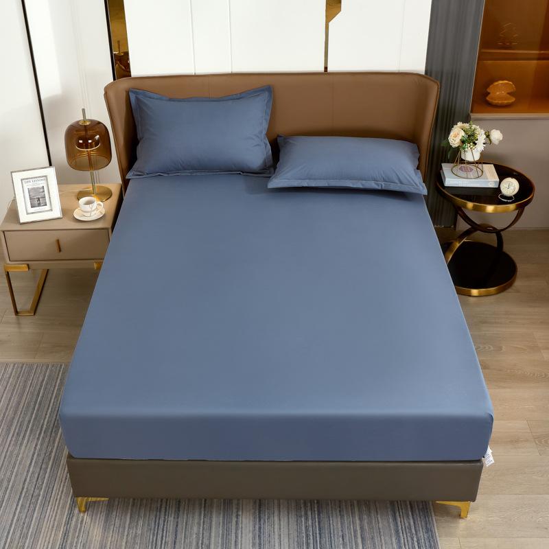 New Raw Cotton Waterproof Bedsheet, Single Piece Urine Proof Mattress Protective Cover, Waterproof and Breathable