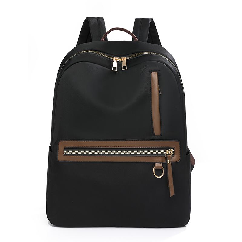 Nylon Rucksack Damen Leichter Rucksack Große Kapazität Reisetasche