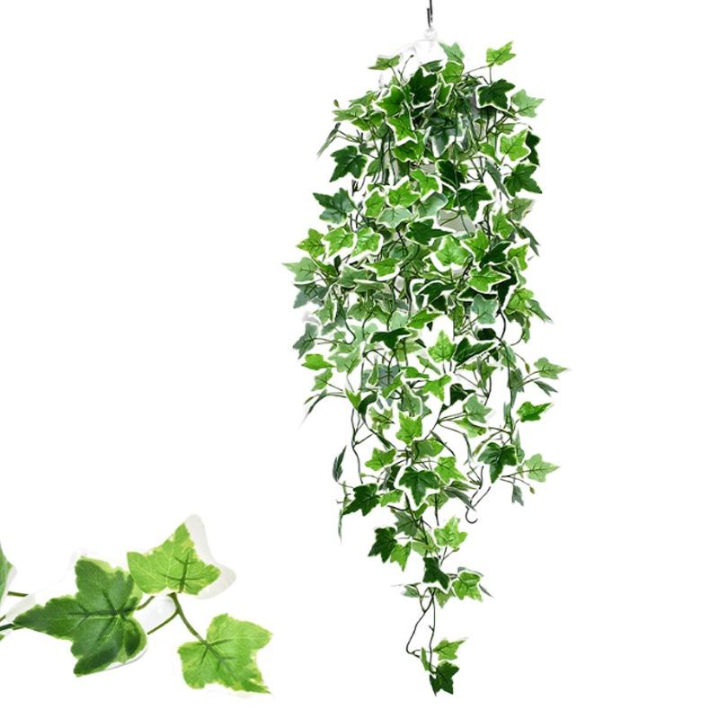 Wall Mounted Artificial Plant Creeper Artificial Ivy Home Garden Decoration  Christmas Decor