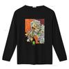 Pushead Vintage The Wave T Shirt vintage Washed Soft Versatile homme Stretched Unisex fashion Top For Everyday Wear streetwear
