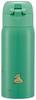 Skater Straw Mug Insulated Stainless Steel Water Disney Mickey Mouse Green Bottle, 350ml, Bottle, World, One-Touch Open, STOT3ST-A