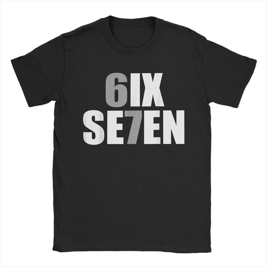 Men Women Fun Six Seven 6 7 Meme T Shirts  Cotton Clothing Funny Short Sleeve Crew Neck Tee Shirt Big Size T-Shirt