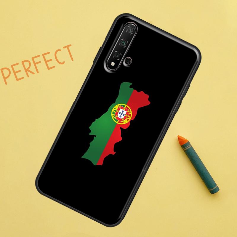 Portugal Flag For Huawei Nova 10 9 SE 11 Pro 12i 11i 8i Y60 Y70 Y90 Y61 Y91 Y72 Y73 P20 P40 P30 Lite Case