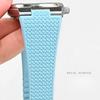 Schnellwechsel-Uhrenarmband für Tissot PRX Serie 11mm 12mm T137.407/T137.410 Super Player Fluorkautschuk FKM Uhrenarmband Armband