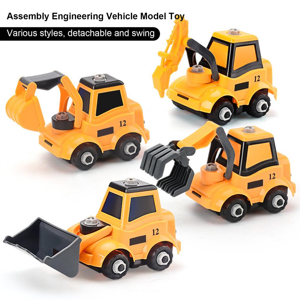 Nut Assembly Vehicle Model Toy Highly Simulation Children Kids Car Model Toy Set