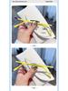 Women's Frameless Anti-Blue Light Slimming Glasses with Prescription Option
