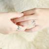 Anime Mo Dao Zu Shi Rabbit Ring Grandmaster of Demonic Cultivation Unisex Adjustable Wei Wuxian Lan Wangji Cosplay Rings Jewelry