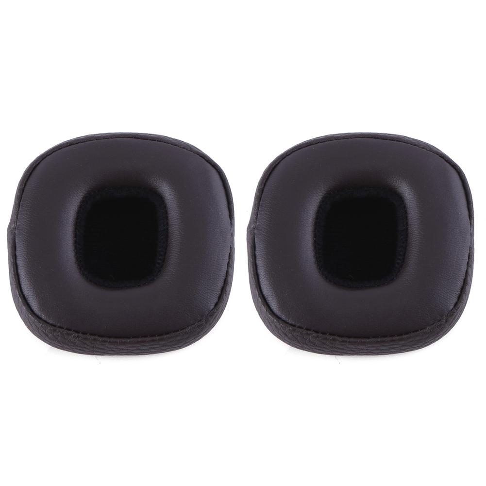 1 Pair Replacement Ear Pads Cushions Protein Leather Headset EarPads Ear Cups Cover Repair Parts for Marshall Major 4