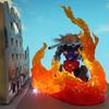 Robot Figure IC Chip Action Lighting Finished Lighting Unit MMSEA & LED, Control, Pre-Wired, (Amber)