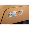 For BMW 5 Series G30 2018- ABS Silver Co-Pilot Glove Boxes Handle Cover Trim