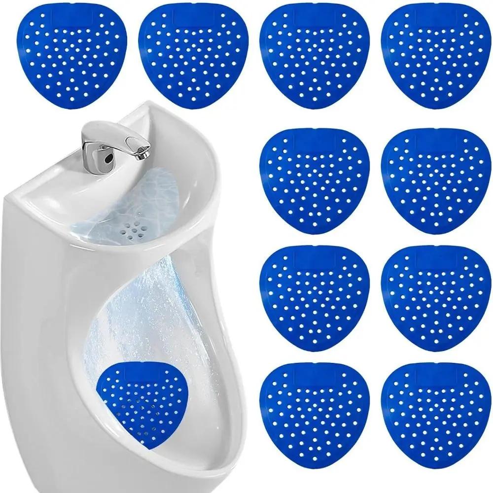 Passt für die meisten Urinal-Bildschirme Deodorant Spritzschutz-Design Weiche Spritzschutz-Urinalmatten Geruchsverbesserer für Restaurant Büro Schule