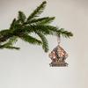45-47 President Trump Wood Carved Ornament, Election Keepsake, Inaguration Day, 3.5 Inches