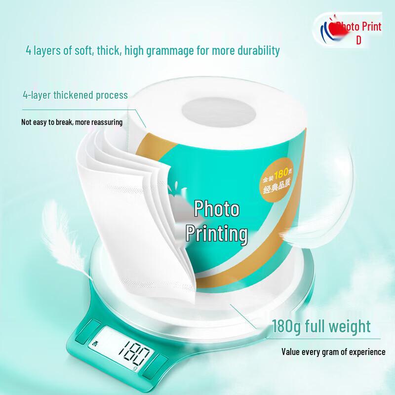 Heart-to-Heart 4-Ply Cored Toilet Paper