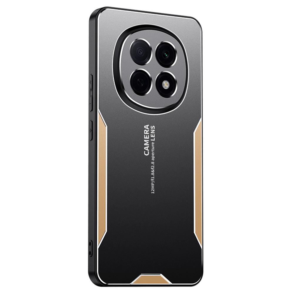 

Для Oppo F29 Pro 5G (Глобальный)/A5 Pro 5G (Китай) Чехол для телефона из алюминиевого сплава TPU PC задняя крышка Gold