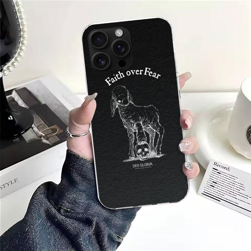 Son Of God Jesus Cross Holy Light Soft Phone Case For IPhone 11 17 Air 16E 16 Pro Max 15 + 14 Plus 13 Mini 12 Apple 7 SE 8 Funda