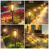 Set of 6 Solar Street Lights, IP65 Waterproof, Solar Landscape Lights for Outdoor Decoration, Solar Garden Lights with Auto OnOff Function, Ideal for
