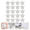 100pcs Christmas Decoration Patch Star Cloth Applique For Diy Clothing Bags Hats Repair Garment Accessories Craft Sewing Tools