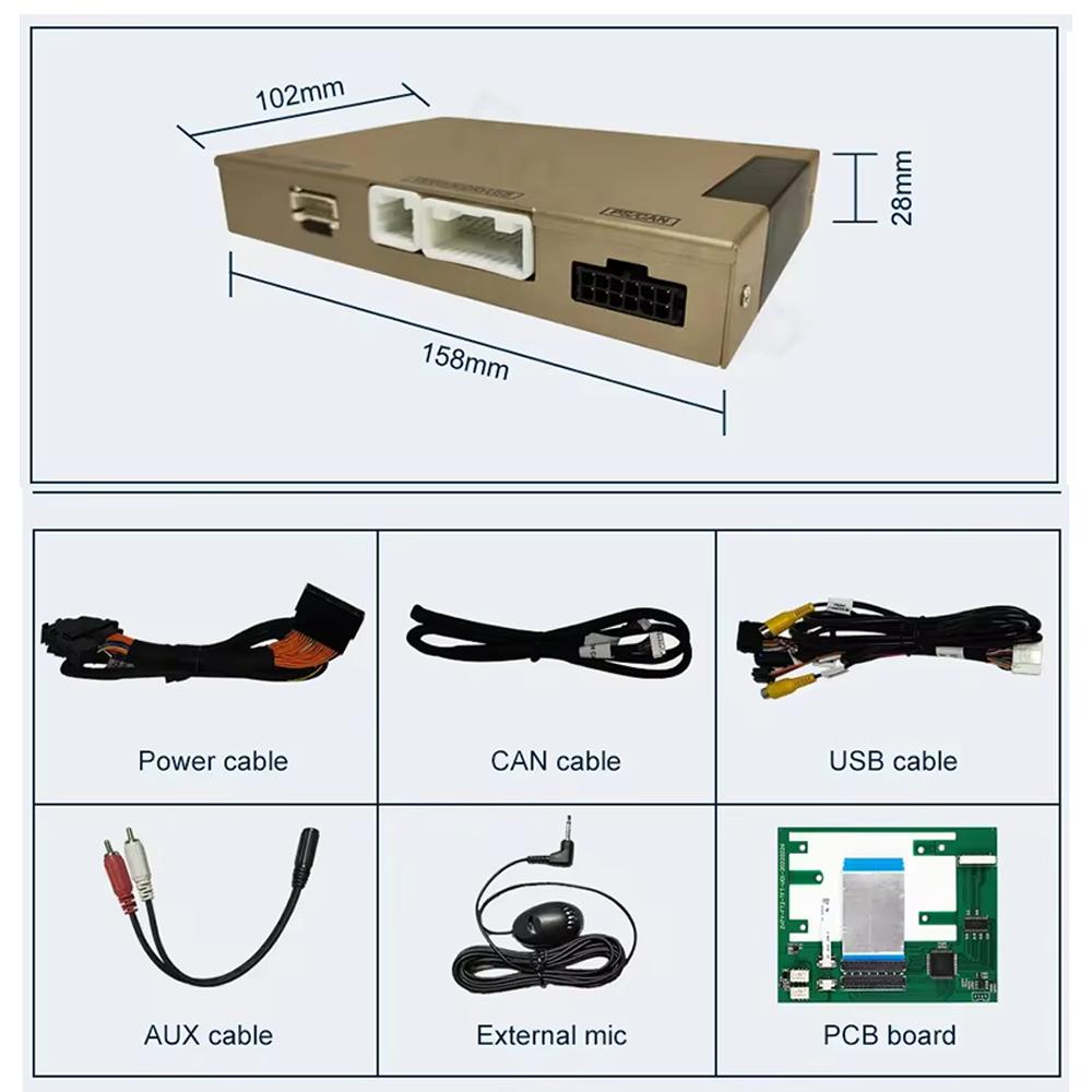 

Беспроводной модуль CarPlay для Ford Explorer Fusion Mondeo Sync2 с Android Auto Airplay Car Play Video Interface