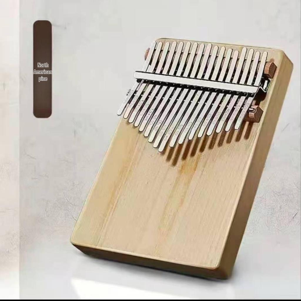 Kalimba Palcové piano - 17 a 21 tónů, Populární malý hudební nástroj
