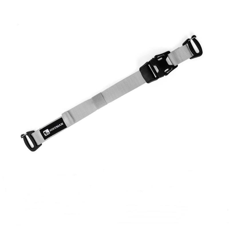 

Adjustable Travel Luggage Strap with Quick Click Buckle Packing Belt for Suitcase Backpack Camping Gear Organizer Tie-Down серый