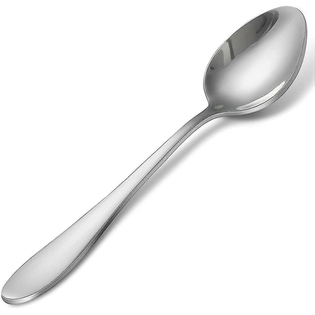 Stainless Steel Spoons For Home, Kitchen Or Dining Room, Mirror Polished, Dishwasher Safe,18 cm, Set Of 1