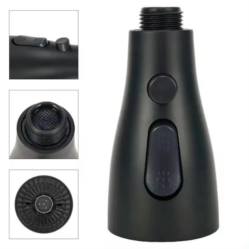 3 Modes Kitchen Faucet Spray Head Water Saving 360° Swivel Ball Nozzle Tap Adapter Sink Replacement Parts Kitchen Accessories