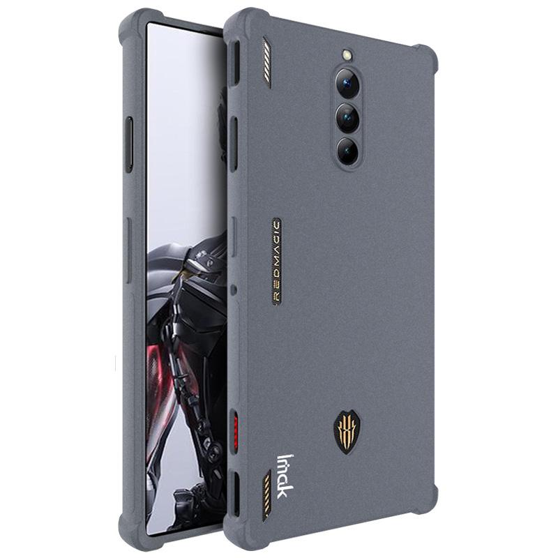 IMAK For ZTE Nubia Red Magic 8 Pro 5G/nubia Red Magic 8 Pro+ 5G Mobile Phone Shell Four Corners Airbag Drop-proof TPU Matte Case