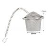 1PCS Tea Spice Strainer Seasoning Ball Stainless Steel Teakettle Locking Tea Filter Reusable